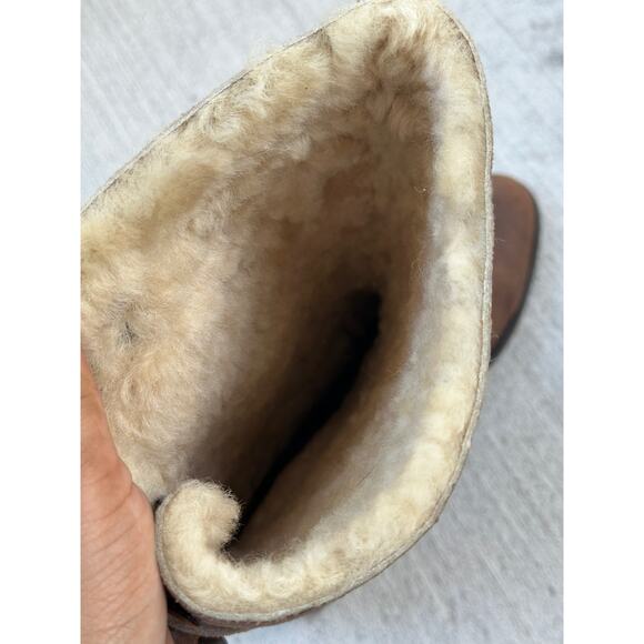 Matisse by Free People Women’s 9M Parker 12929 Brown Distressed Leather Boots - Picture 9 of 9